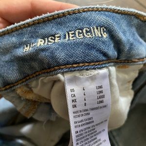 American Eagle Hi Rise jeggings